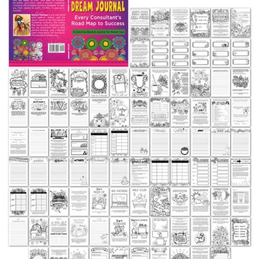 Direct Sales Consultant DREAM Journal & Dice Game - Picture 2 of 2